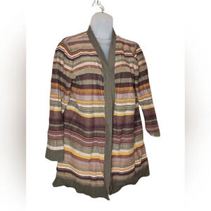 2/$30 CHRISTOPHER & BANKS long sleeve multicolor sweater cardigan (#941)